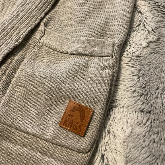 Rags grey sweater! Super cute!!! - Picture 1 of 4